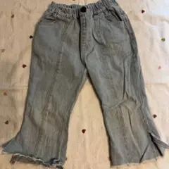 Minus(-) フリンジデニム Minus(-) フリンジデニムパンツ