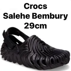 サレヘ・ベンバリー X クロックス ポーレックス クロッグ　27cm Black crocs Salehe Bembury x Crocs The Pollex Clog Black