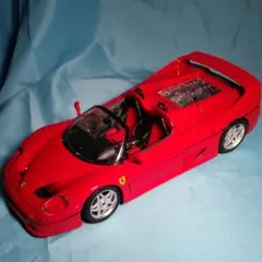 フェラーリF40 F50 1/18ジオラマセット　ポスター　LED　ブラーゴ ブラーゴ 1/18 フェラーリF40 イエロー