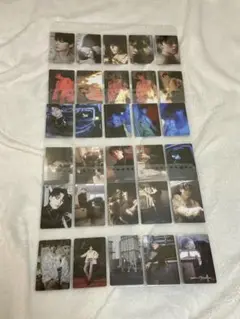 【匿名配送】SEVENTEEN black eye トレカ　全30種コンプリート