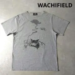 WACHIFIELD わちふぃーるど　猫プリントtシャツ　ネコ好き