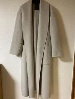 ☆美品☆NOBLE ショールカラーリバーコート☆