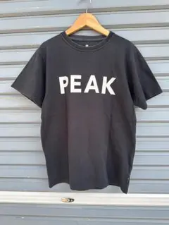snow peak ブラック Tシャツ Ssize 0934
