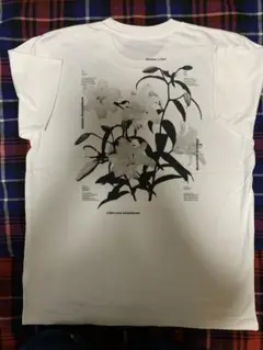 グラニフ Tシャツ 半袖 ホワイト 花柄 1点 新品未使用 送料無料