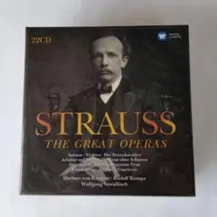 STRAUSS / THE GREAT OPERAS 未開封(22CD)輸入盤