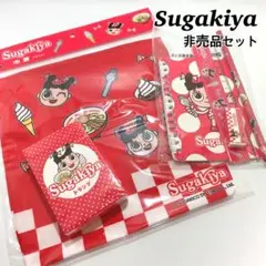 新品　スガキヤ　非売品セット　トランプ　巾着袋　ノート