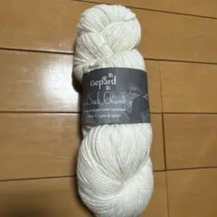 moorit購入Gepard Sock Chunky ホワイト 100g