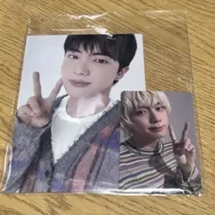 BTS JIN HAPPY ユニバ UMS 購入特典 トレカ 2枚SET
