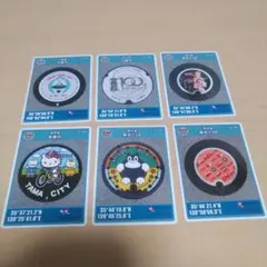 東京★千葉★埼玉★マンホールカード★6枚セット売り