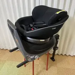 クリーニング済 ☆綺麗☆ コンビ クルムーヴ ISOFIX エッグショック