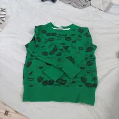 UNIQLO グリーン トレーナー 110