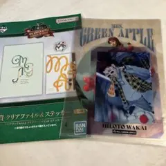 Mrs. GREEN APPLE一番くじF賞クリアファイル＆ステッカーひろぱ