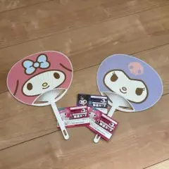 My Melody & Kuromi うちわセット