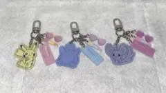 ポケモン　アクリルキーホルダー　3個セット