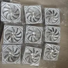 pcファン　クーラー9個セット売りrgb付き新品