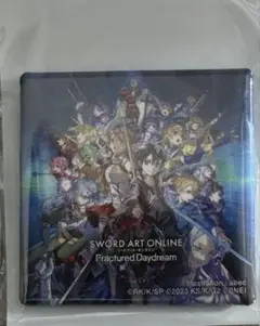 ソードアートオンライン SAOFD スクエア缶バッジ おまけ 試遊特典 TGS 2025年最新】ソードアート・オンライン フラクチュアード デイ