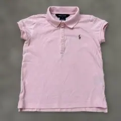 Ralph Lauren ピンク キッズ　ポロシャツ サイズ5 110-120