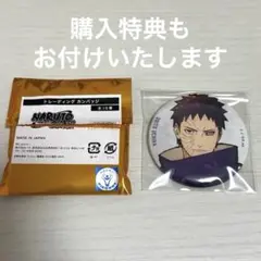 NARUTO うちはオビト 缶バッチ ベースヤードトーキョー 新品