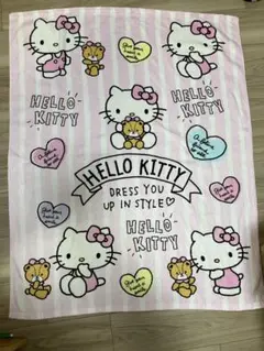 キティー　タオルケット