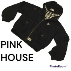 PINK HOUSE ピンクハウス ジャケット ブルゾン ブラック FREE