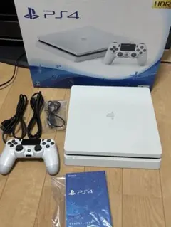 PS4 本体 HDR 1TB CUH2200B ホワイト コントローラー付き