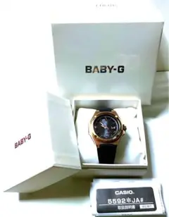 CASIO BABY-G 電波ソーラー ブラック 時計 腕時計