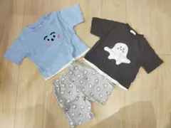 シナぷしゅ 半袖 Tシャツ パンツ 80㎝ 3点セット