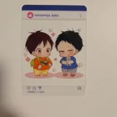 学園ベビーシッターズ　コラボカフェ　クリアカード⑧