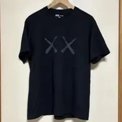 ユニクロ×KAWS+WARHOL半袖Tシャツ L ブラック