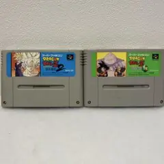 ドラゴンボールZ 超武闘伝2•3セット　スーパーファミコン
