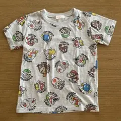 キッズ 半袖Tシャツ 130 スーパーマリオ