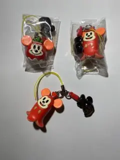 ディズニー キャラ ランチ マスコット ストラップ