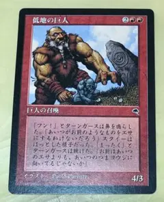 マジック　ザ・ギャザリング　カード　MTG 　低地の巨人