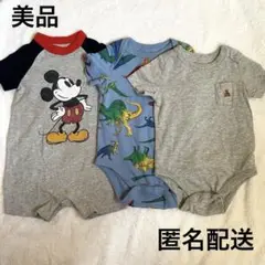 【美品】ベビーGAP ロンパース3枚セット60センチ