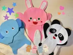 [即日発送]手袋シアター♡どうぶつセット♡