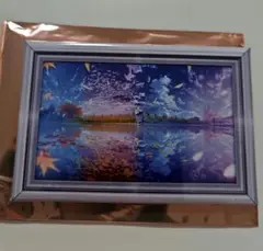 mocha展 額装缶バッチ