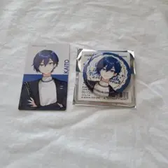 プロセカ　KAITO　ホログラム缶バッジ　エピカ　クリエイターズフェスタ