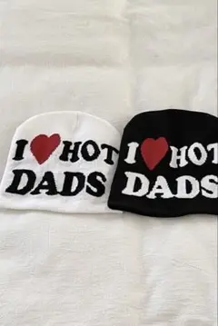 I love dad ビーニー　y2k ニット帽　grunge archive