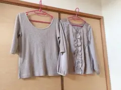 スピックアンドスパン　カットソーブラウス2点セット