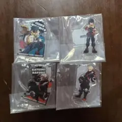 ヒロアカ　ガチャガチャ アクリルスタンドコレクション　緑谷出久　爆豪勝己