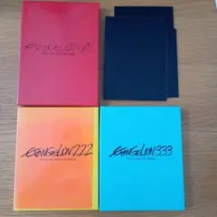DVD　ブルーレイ■エヴァンゲリオン新劇場版　序破Q 生コマフィルム付　特装版