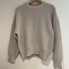 完売⭐︎未使用品ユナイテッドアローズ　ラメクルーネックニット