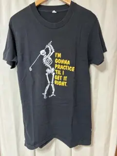 80's〜 SCREEN STARS skull print T shirt