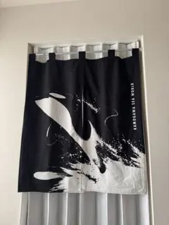 鴨川シーワールド公式グッズ　シャチ　のれん