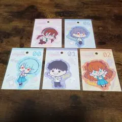 エヴァンゲリオン　ステッカー　5点セット