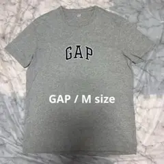 《最終価格》GAP グレー Tシャツ Mサイズ レディース兼