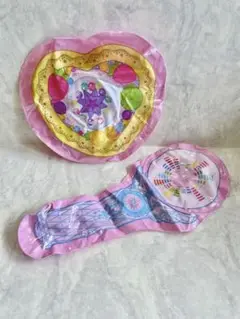 プリキュア　バルーン2個セット　ビニール玩具
