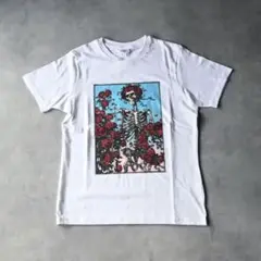 【新品未使用・レア】GU×Grateful Dead スケルトン Tシャツ M