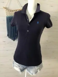 ★ラルフローレン★Y2K sports ネイビー