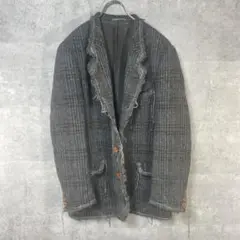 NEEDLS✖️Harris tweed コート Rebuild by Needles /ハリスツイード ドッキングコート を出品